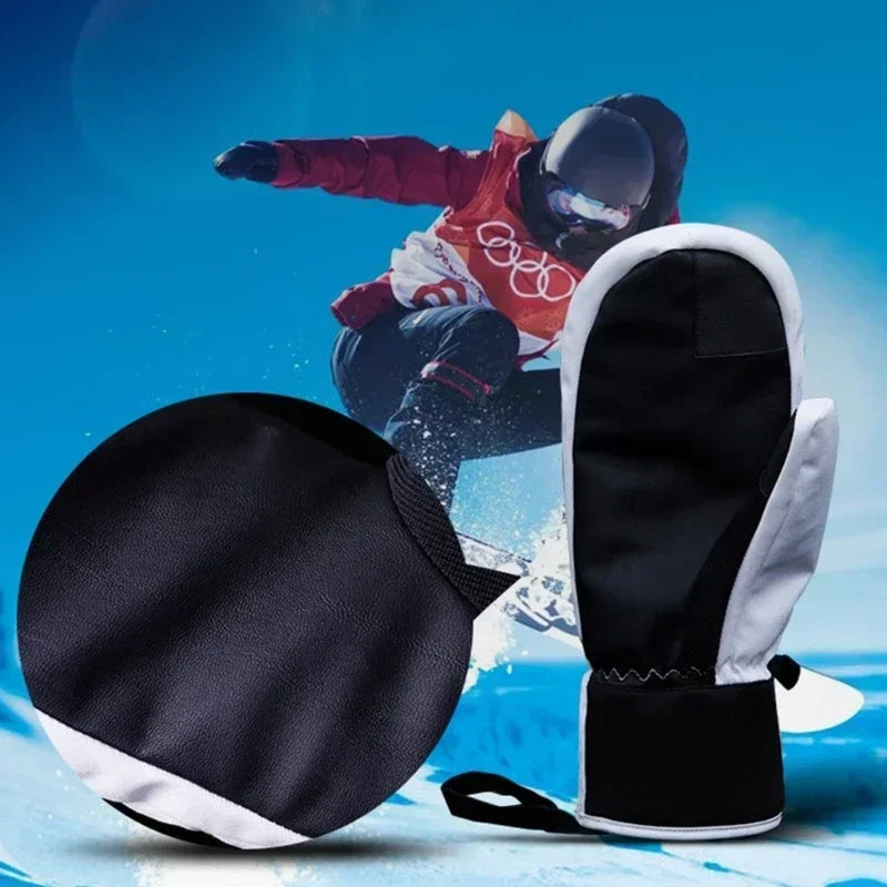 Winter Skiing Gloves Waterproof Snowboarding Touch Screen Thermal Thick Snow Gloves Men Women Snowmobile Warm Mittens