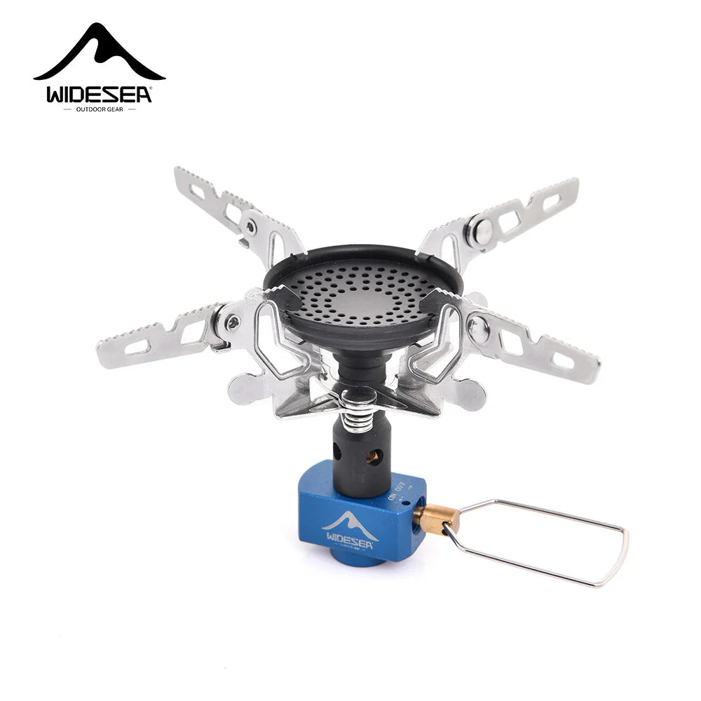 WIDESEA Camping Stove 3300W Power Mini Portable Camping Burner Hiking Riding Fishing Gear