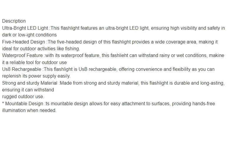 Rechargeable Led Headlamp Flashlight High Power Led Flashlights Cool Camping Gear Torch Ultra Powerful Rechargeable Headlight