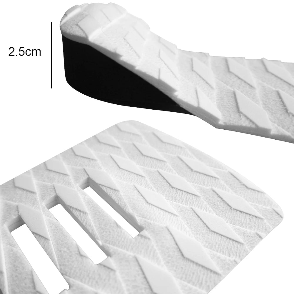 Surfboard Traction Pad Colorful Deck Grip Surf Sup Board Eva Foam Diamond Non-Slip Strong Glue Trimmable 3 Piece/Set Foot Tail