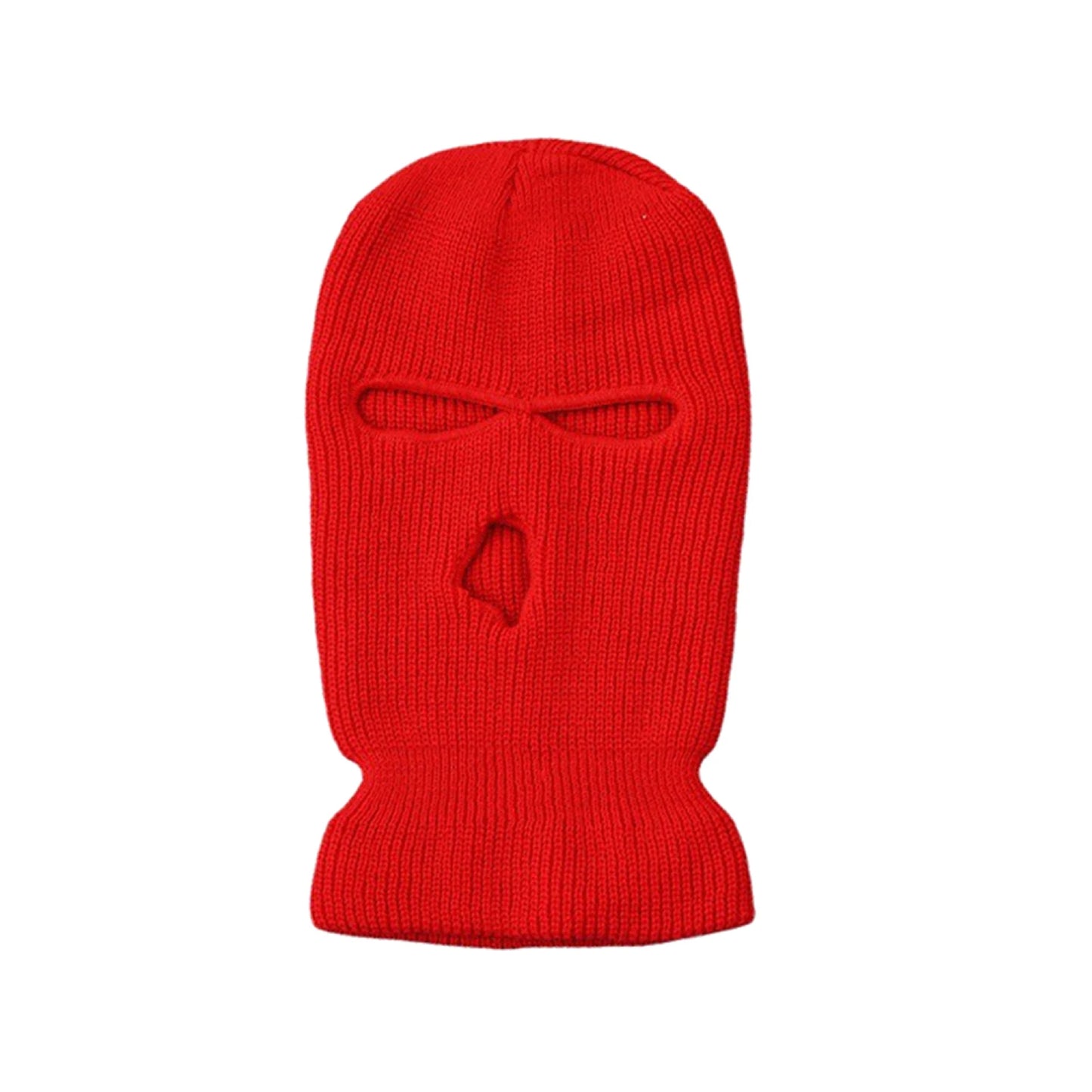 Winter Motorcycle Windproof Full Face Knit Hats Ski Mask Men Warm Wool Balaclava embroidery Winter hats Knitted 3 Holes Ski Mask